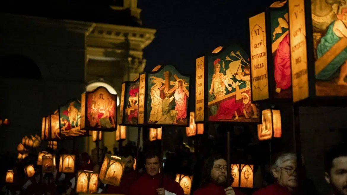 Prozessionen der Karwoche in Mendrisio